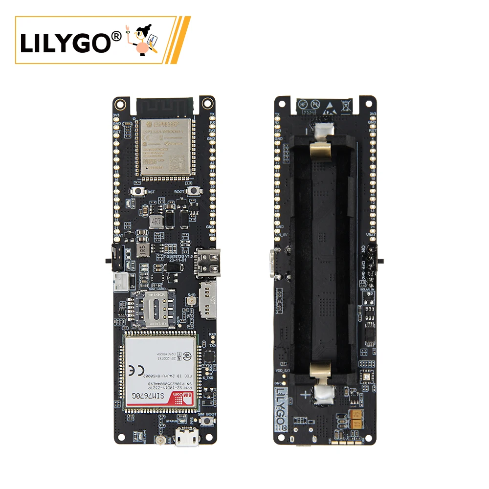 LILYGO® T-SIM7670G-S3 płyta rozwojowa 4G ESP32-S3 moduł komórkowy IOT urządzenia o małej mocy do dalekosiężnej komunikacji z GPS
