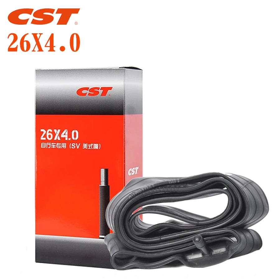 CST Bicycle Inner Tube 26x4.0 camera Schrader  Valve Tube For 26 inch 4.0 Fat Tires Beach MTB Bike Inner Tube Parts