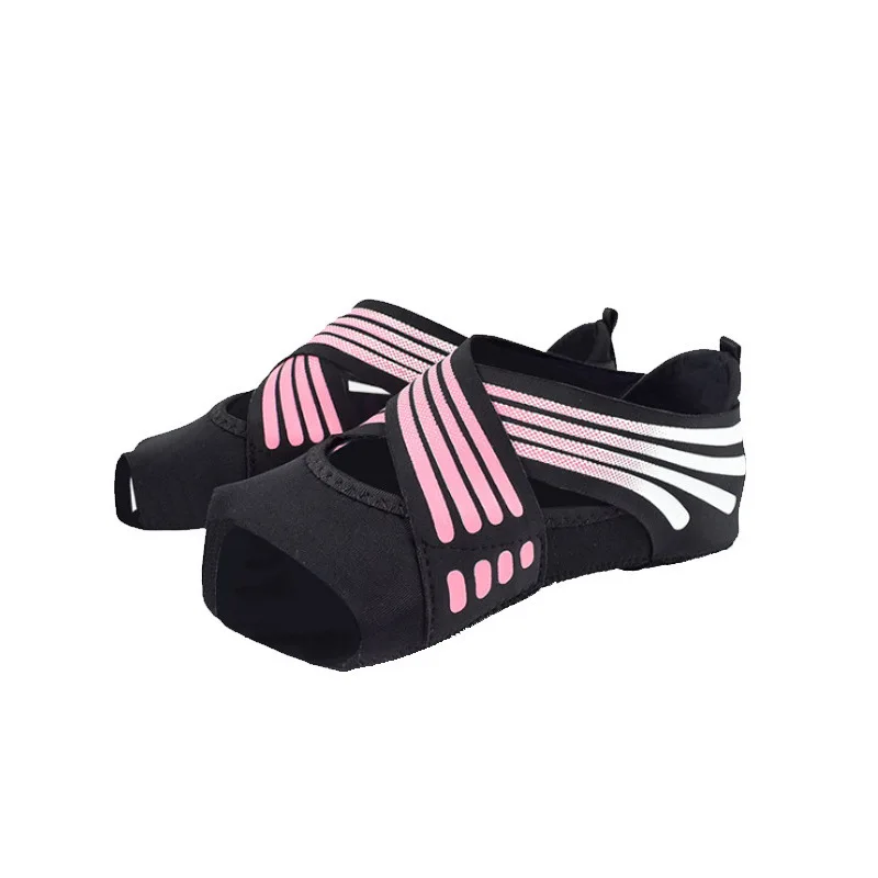 Yoga Dance Shoes, Non-Slip Silicone, Pilates, Open-Toe, Professional Ballet Shoes, Latin Dance Sneakers, Indoor
