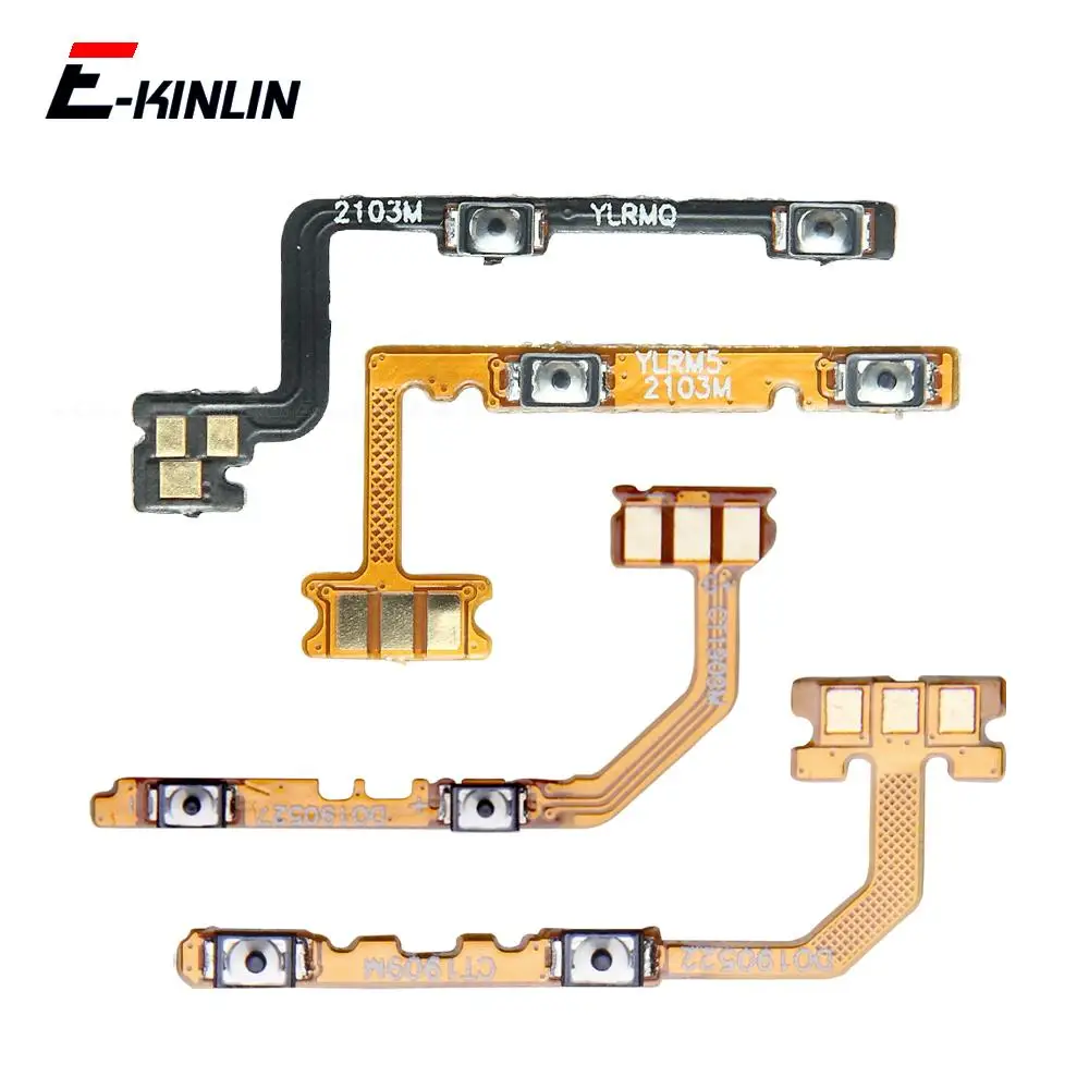 Switch Power ON OFF Key Mute Silent Volume Button Ribbon Flex Cable For OPPO Realme 5 5s 5i 3 3i Pro