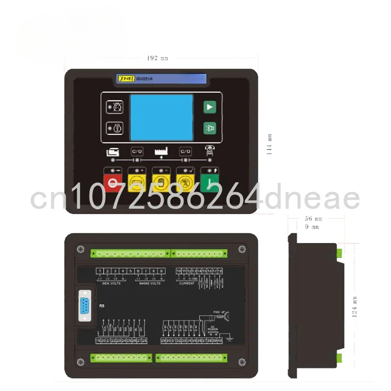 GU631A Controller Harsen Diesel Generator Set Self-starting Distribution Box Automatic Display Module