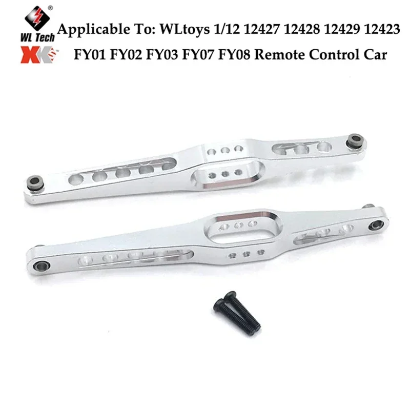 Amortiguador Delantero Y Trasero De Aluminio Para Coche Teledirigido, Piezas  Mejora Para WLtoys 12429,12428, 12423, FY 03 1/12