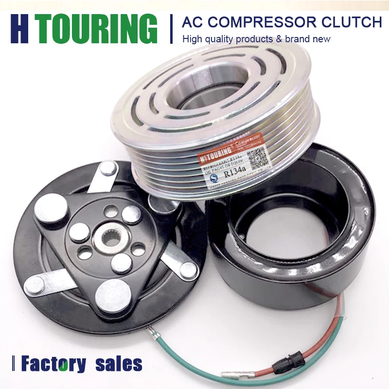 

For Honda Compressor Clutch Pulley Ac Air Conditioner Hon-da CRV Acura RDX 38810RWCA02 38810-RWC-A02 38810-RZY-A01 38810RZYA01