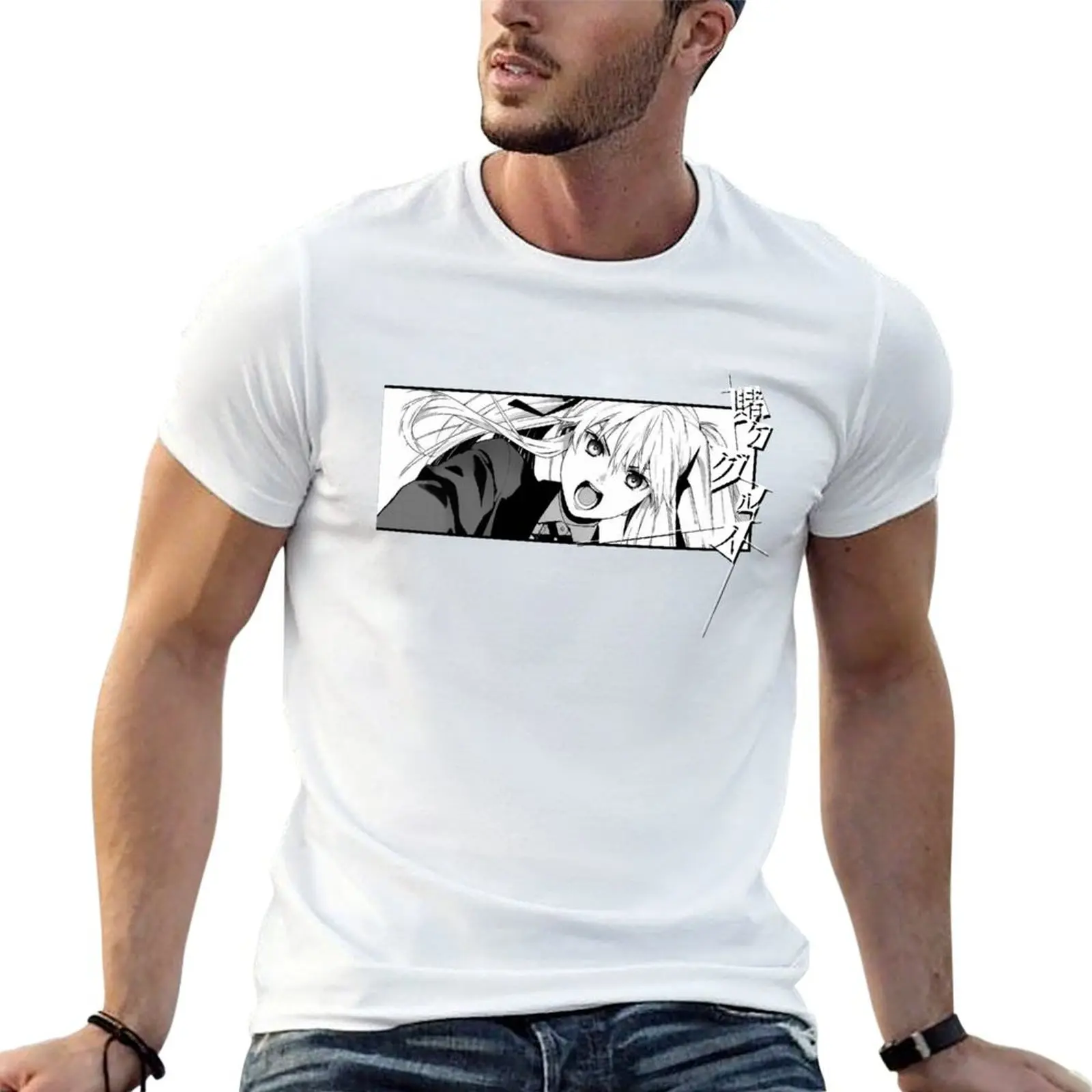 Kakegurui - Mary Saotome T-Shirt man t shirt graphic t shirts for man graphic vintage T-Shirt
