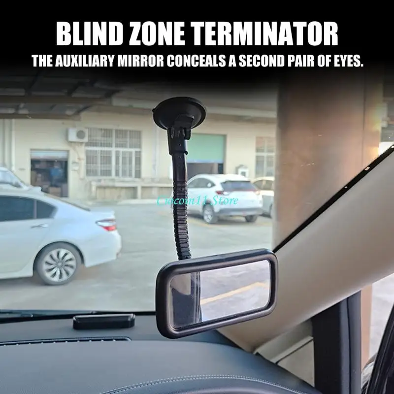 Y1UB 360 Adjustable Car Blind Spots Mirror With Coating Rearview Mirror