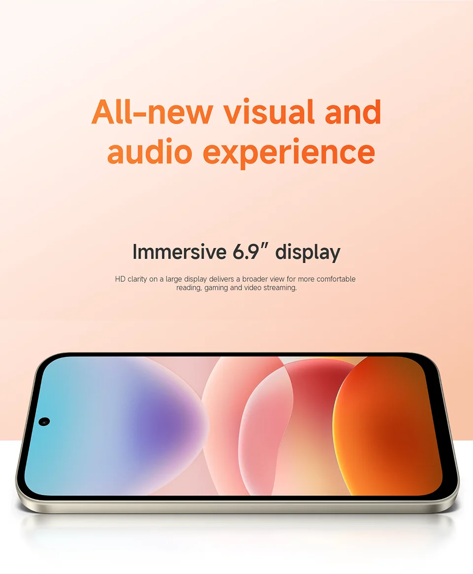 Redmi 17 5G Smartphone Global Version Snapdragon® 4 Gen 5 CPU 50MP Camera 7500mAh 45W Turbo Charging NFC 6.9" Display 120Hz