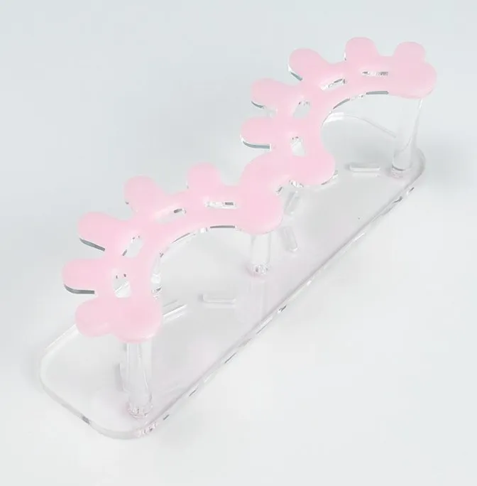 Acrylic Eyelash Extension Tweezer Holder with 8 Hole Storage Stand for Professional For Beauty Tool Organization and Display