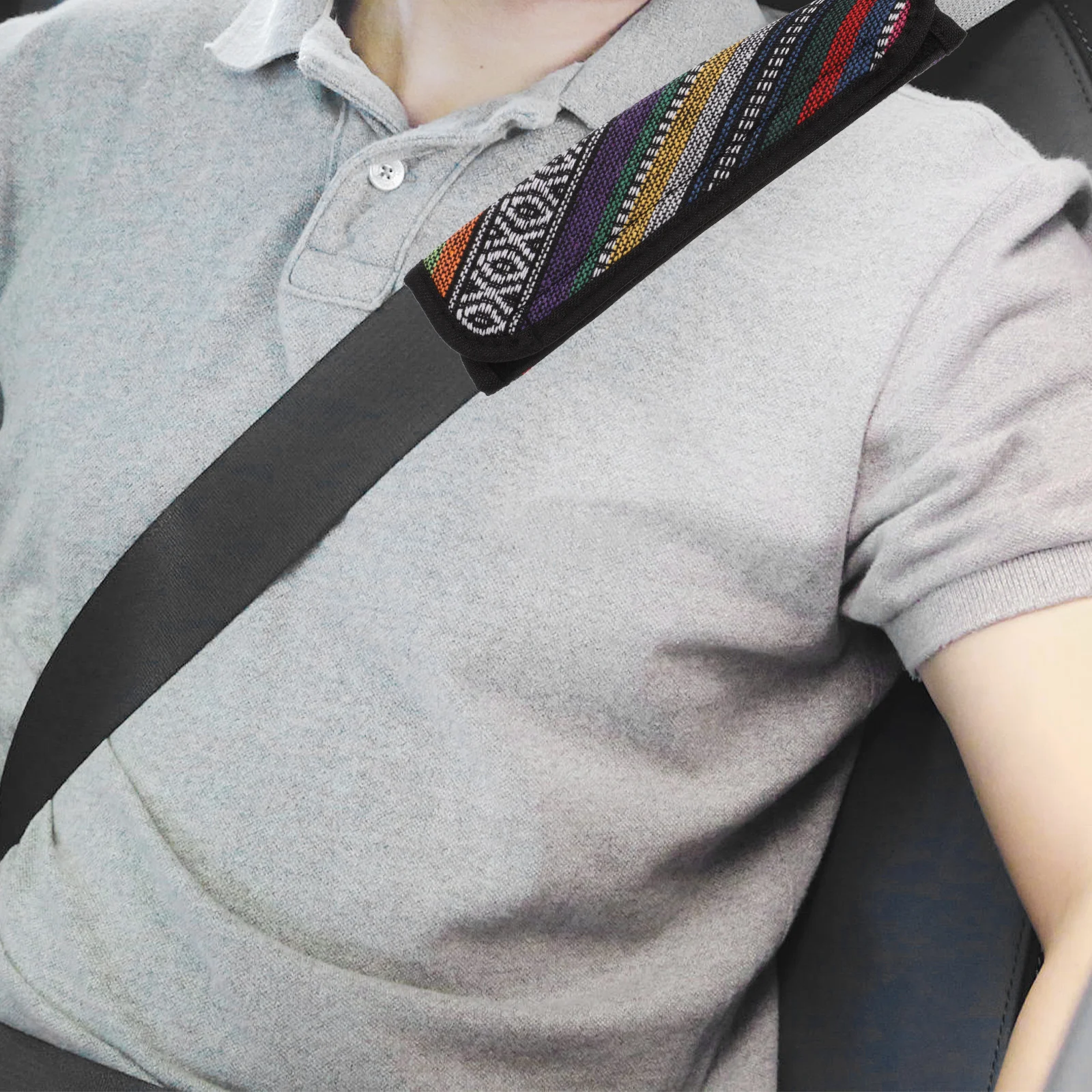 

Car Cover Shoulder Protector Cushion Pad Auto Accessories Safety Belt Pad Motorcycle Gear Car Supplies