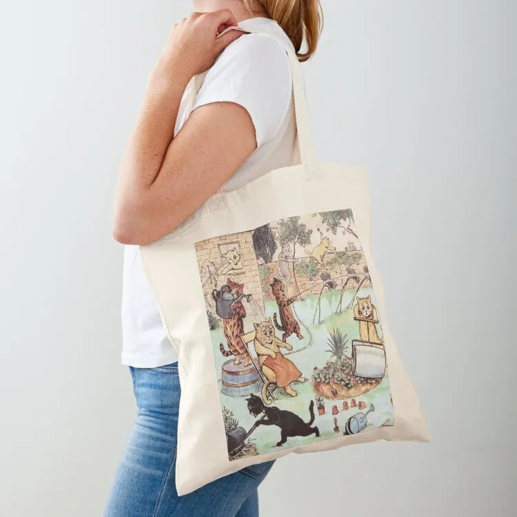 

cats the gardeners Tote Bag great bag eco bag folding Cloth female