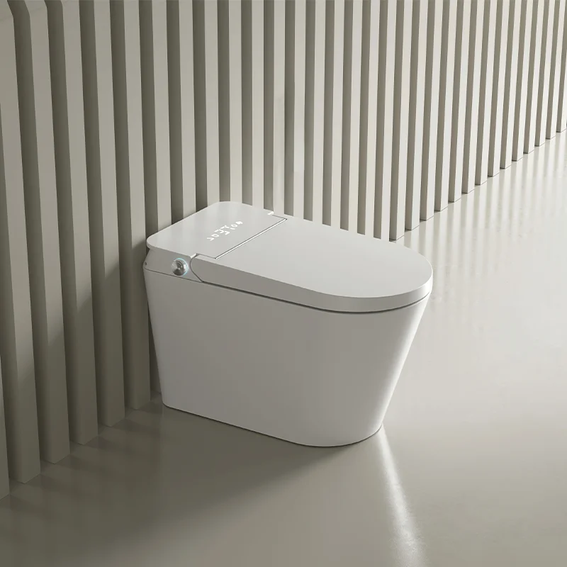 

Newest Smart Toilets Automatic Flushing Toilet with Cleaning Nozzle Wireless Remote Control Modern Bathroom Sanitary Ware