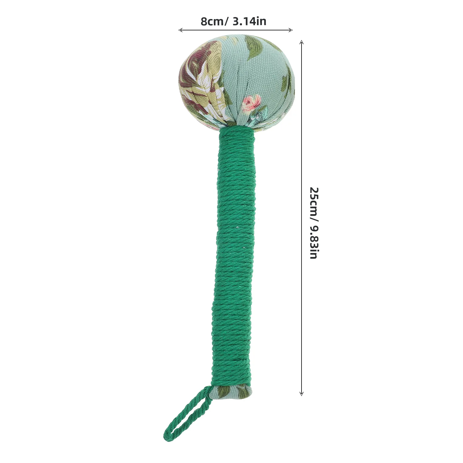 

Wormwood Massage Hammer Full Body Muscle Relief Tool Handheld Manual Massager Stick for Back Neck Therapy Acupoint Massage with