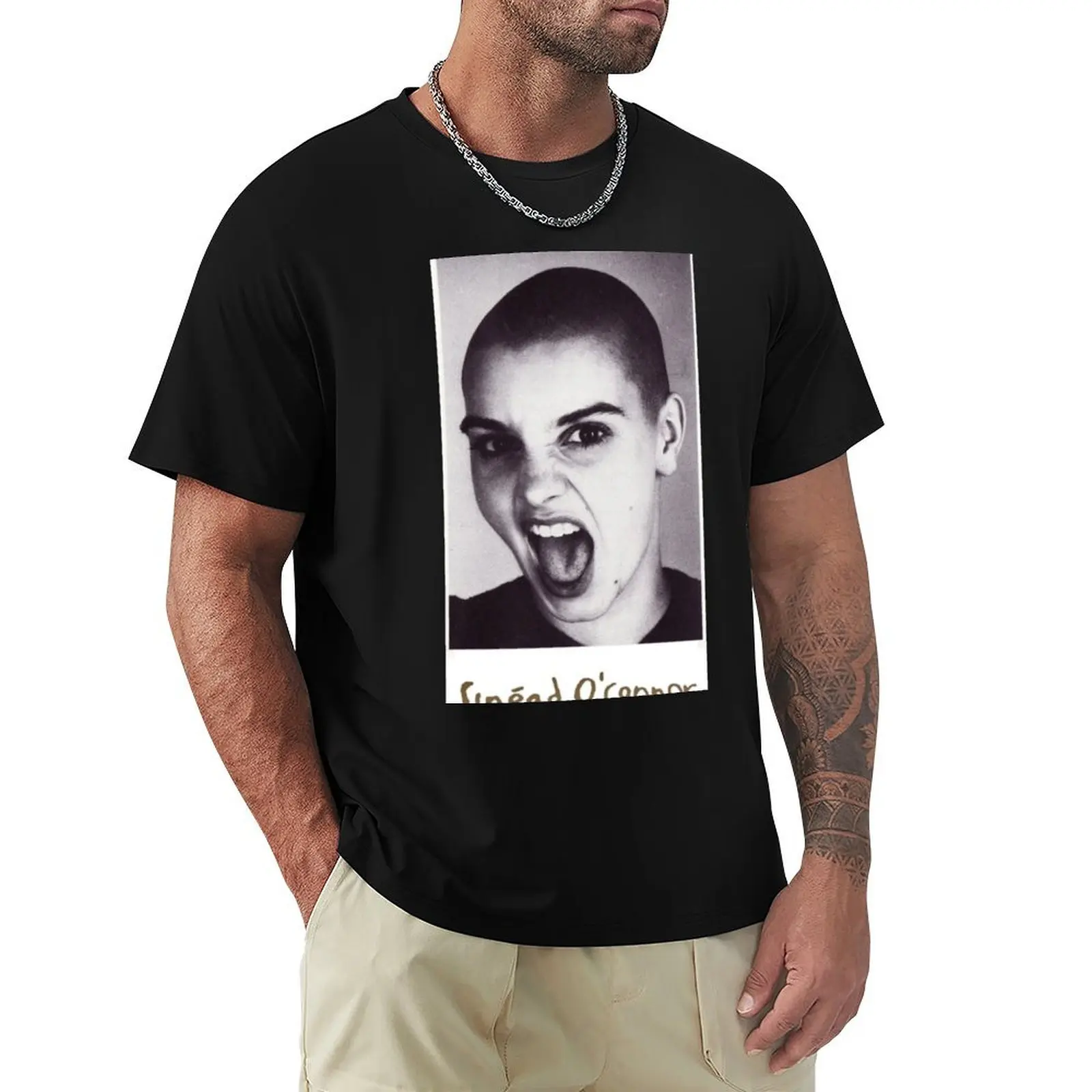 1990's - Sinead T-Shirt Short sleeve tee customizeds rapper graphic tees summer clothes clothes for men