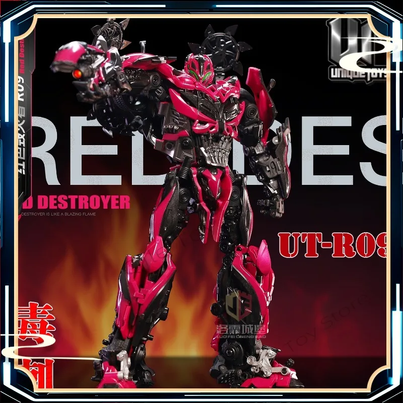 Auf Lager UniqueToys UT-R09 Poisonous Sprite Red Destroyer Movie 4-Serie Autobot Transformiertes Spielzeugmodell