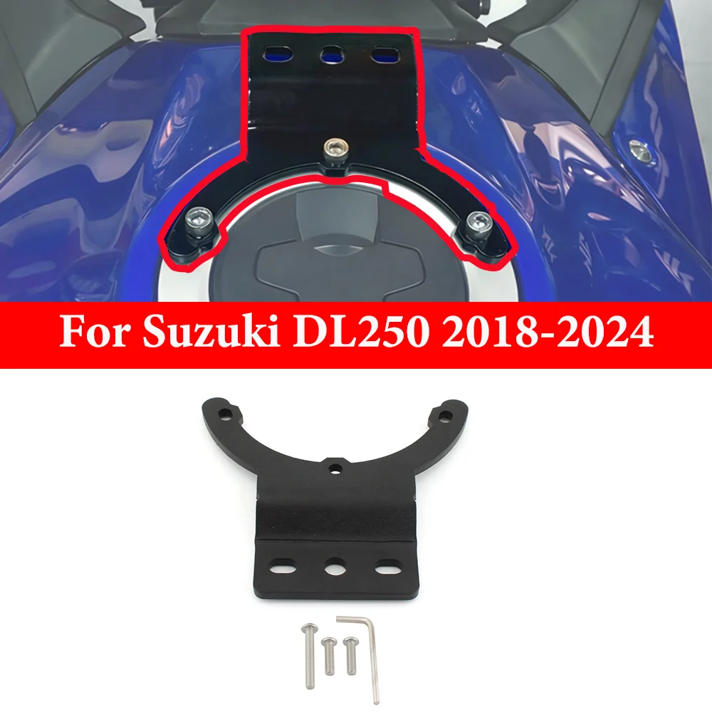 For Suzuki GSX250R Fuel tank cap bracket extension Support phone holder For GW250 DL250 2018-2020 2021 2022 2023 2024 GW DL 250