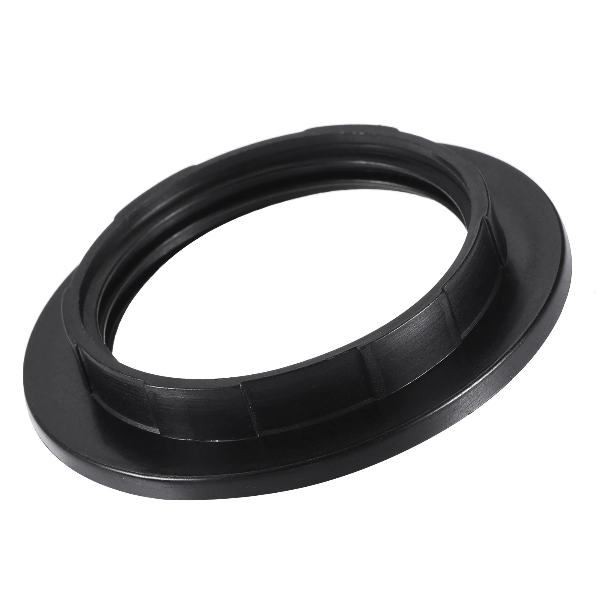 

uxcell E26/E27 Light Socket Rings Lamp Shade Holder Adapter Ring Replacement for Light Fixtures, Black Pack of 6