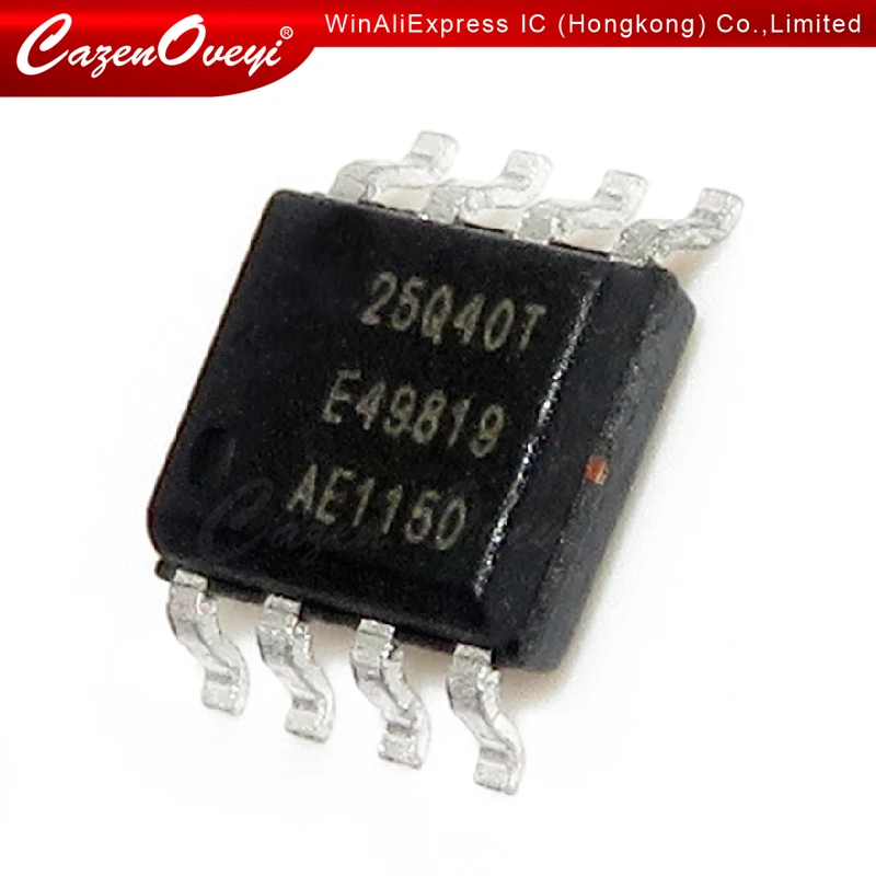 5pcs/lot GD25Q40BTIG GD25Q40BT GD25Q40 25Q40BT 25Q40T SOP-8 In Stock