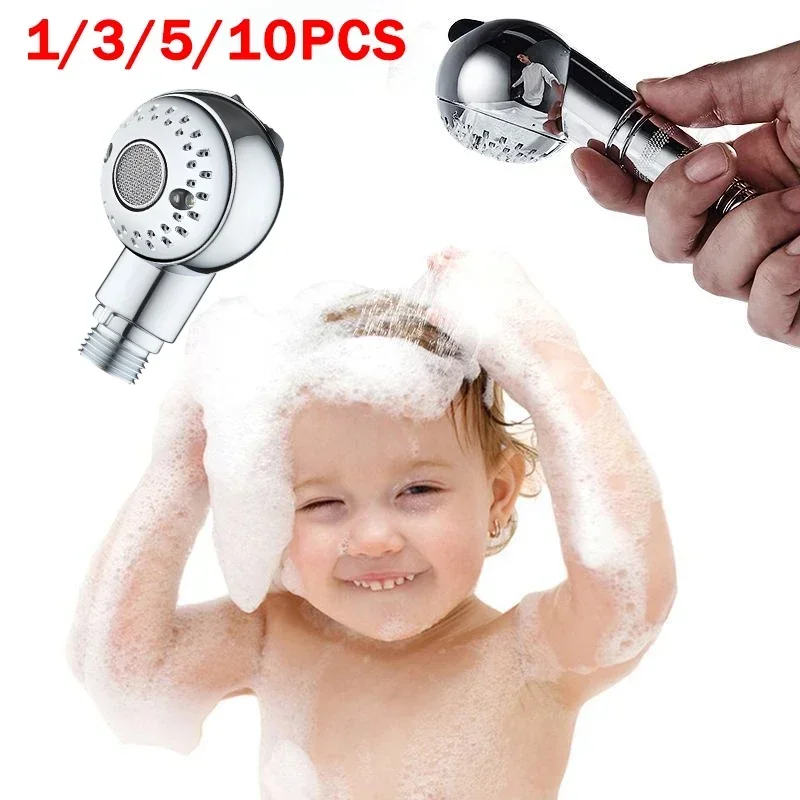 

Portable Small Shower Head with Pet Feature Non-Pressurized Baby Shower Set for Bathroom or Beauty Salon Adjustable