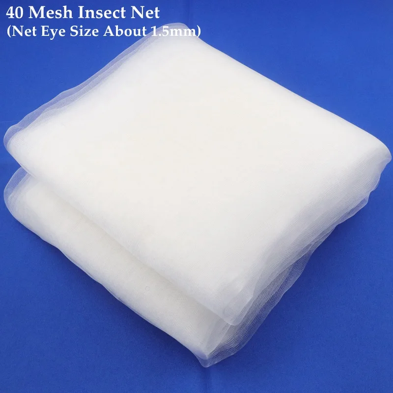 5m/Lot 40Mesh Garden Netting Mosquito Insect Pest Control Net Garden Fruit Vegetables Plants Cover Durable Garden Net