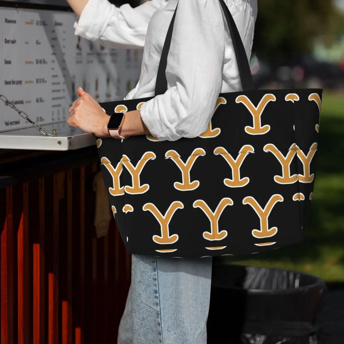 يلوستون سريعة الجافة داتون مزرعة حقيبة حمل على الشاطئ حقيبة رياضية رياضة اليوغا واق من المطر حقيبة حمل كبيرة المرأة حقيبة سفر حقيبة اللياقة البدنية #1