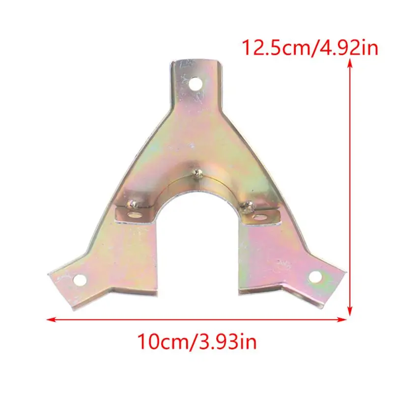 Abrazadera de soporte LNB de banda Ku, soporte Triangular para fijar LNB Ku en plato satelital de banda C, accesorio de instalación de antena