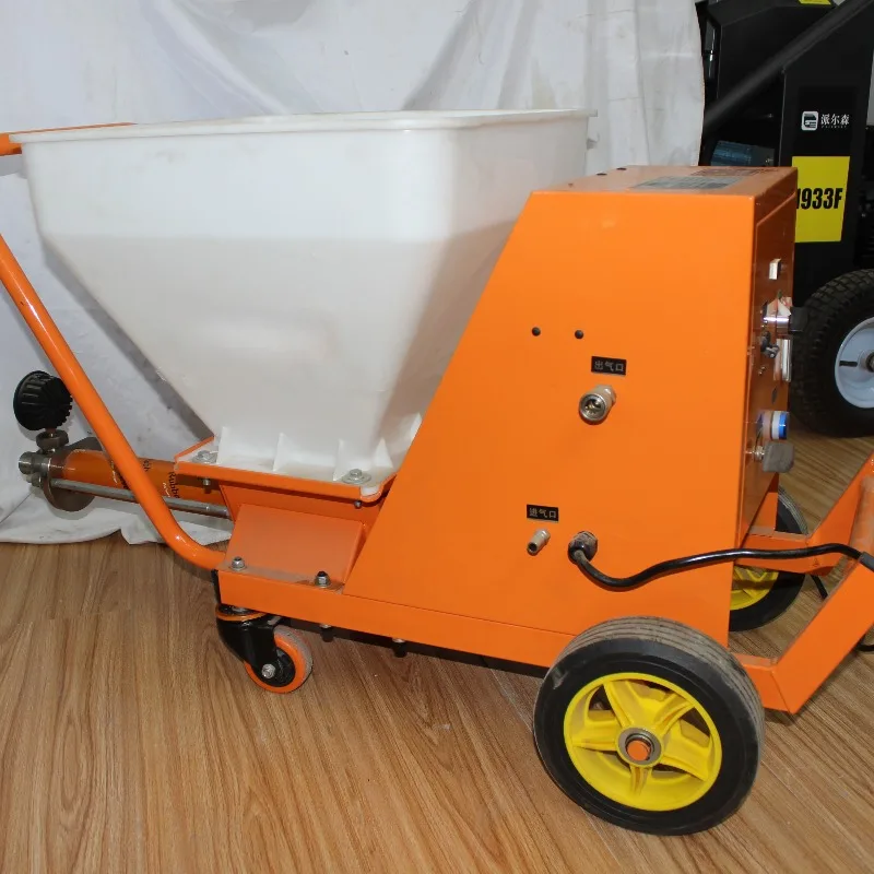 

Small Mortar Wall Plastering Gypsum Spraying Machine Real Stone Paint Spraying Machine