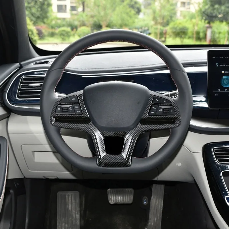 For BYD QIN PLUS Interior Handle Steering Trim Shift Knob Vent Cover & Console Trim Kit Complete Cabin Accent Set