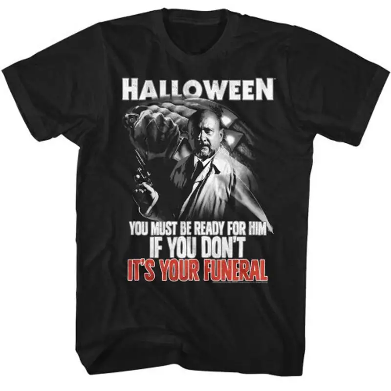 Halloween Your Funeral T Shirt Black