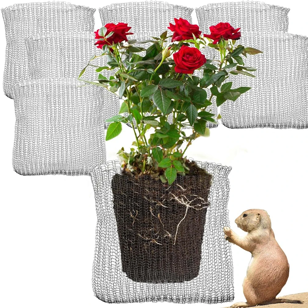 

304 Stainless Metal Mesh Bags For Insect And Rodent Protection Of Plant Roots Metal Mesh Bags Insect and Mouse Prevention