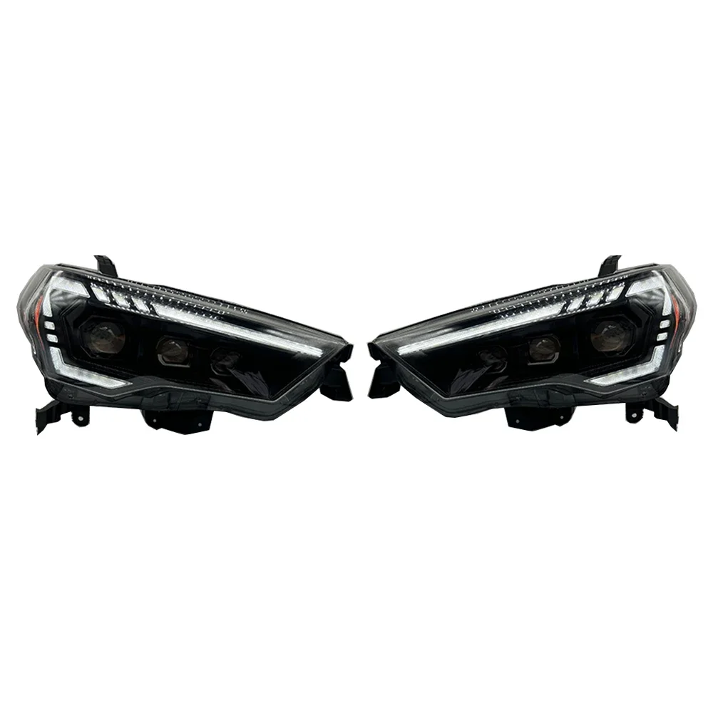Farol modificado para Toyota 4runner 4 Runner 4-runner 2010-2023 Conjunto de faróis LED
