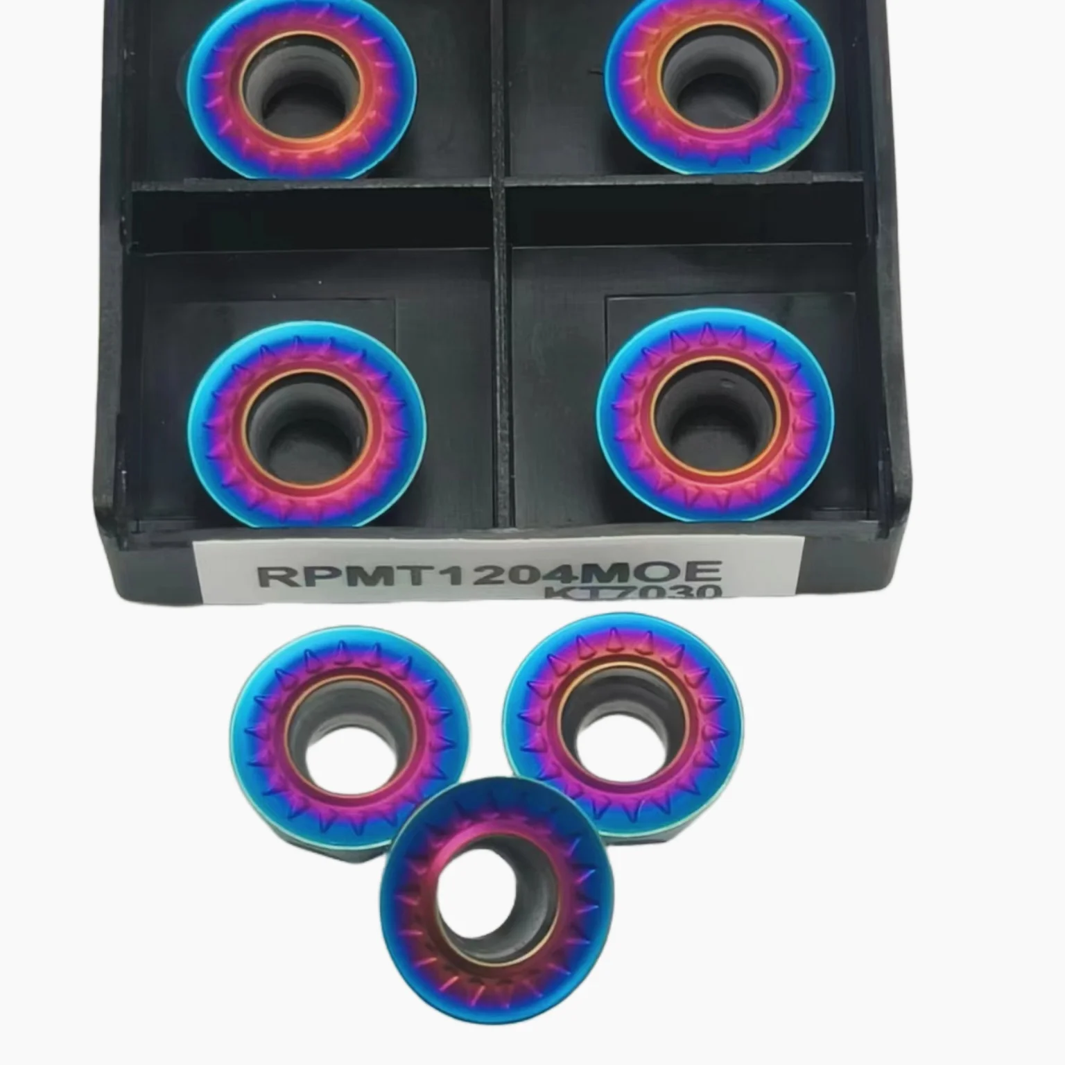 Lathe tool RPMT1204 MOE KT7030 high quality internal round carbide insert RPMT 1204CNC metal turning insert