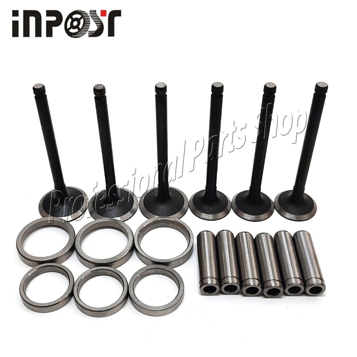 For Thermo King TK3.70 TK370 Engine Valve Guide Seat Intake Valve & Exhaust Valve