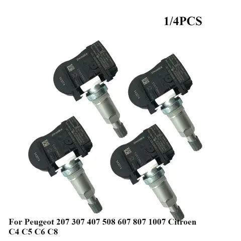 5430T4 TPMS Tire Pressure Sensor For Peugeot 207 307 407 508 607 807 1007 Citroen C4 C5 C6 C8 543093 9673198580 9634866180 NEW
