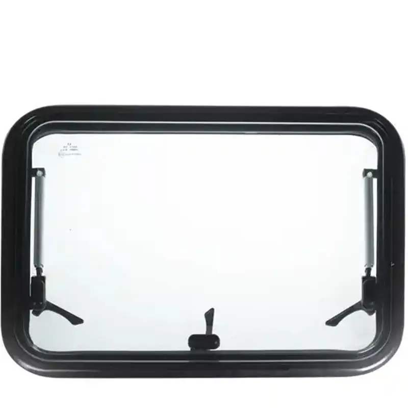 

Double Glaze Aluminum Alloy & Acrylic Caravan RV Window with Pleated Blind and Fly Screen Camping Use 600x350