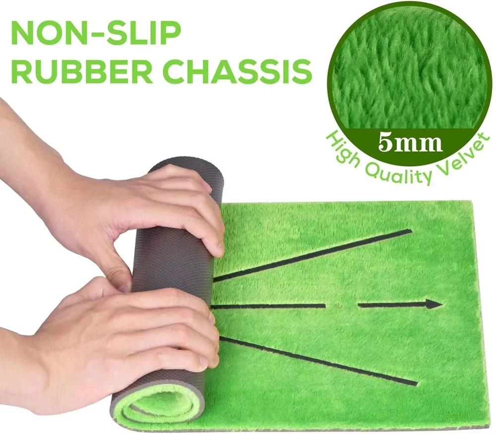 Golf Swing Track Detection Mat – Practice Marking Pad for Batting Ball Trace & Directional Analysis, Golf Training Accessory