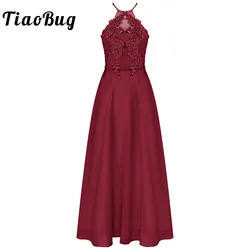 Womens Built-in Bra Embroidery Chiffon Maxi Dress Evening Wedding Party Bridesmaid Dress Vestidos De Festa Woman's Long Dress