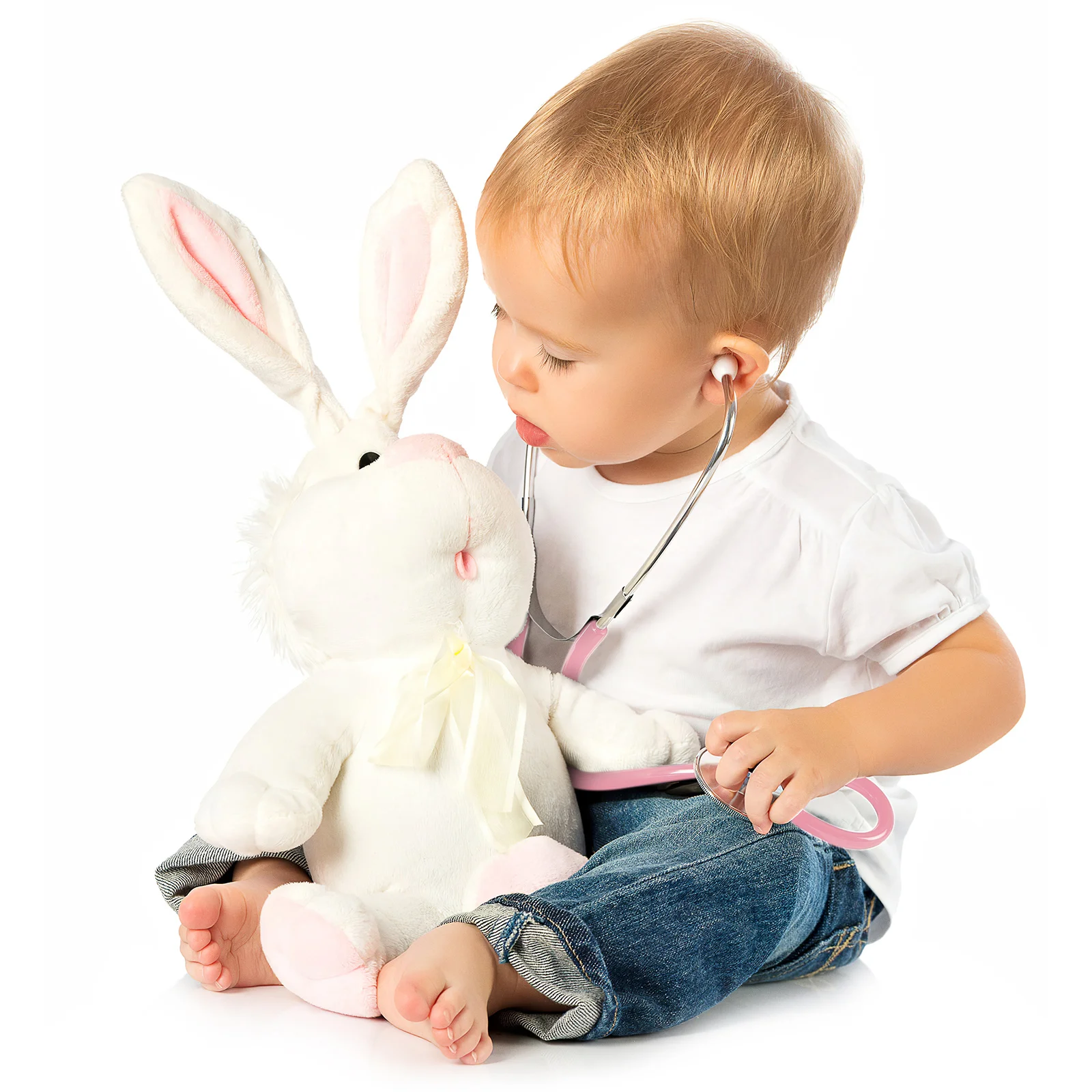 Simulatie Stethoscoop Educatief Rollenspel Arts Verpleegkundige Spel Prop Creatieve Kinderstethoscoop voor fantasiespel