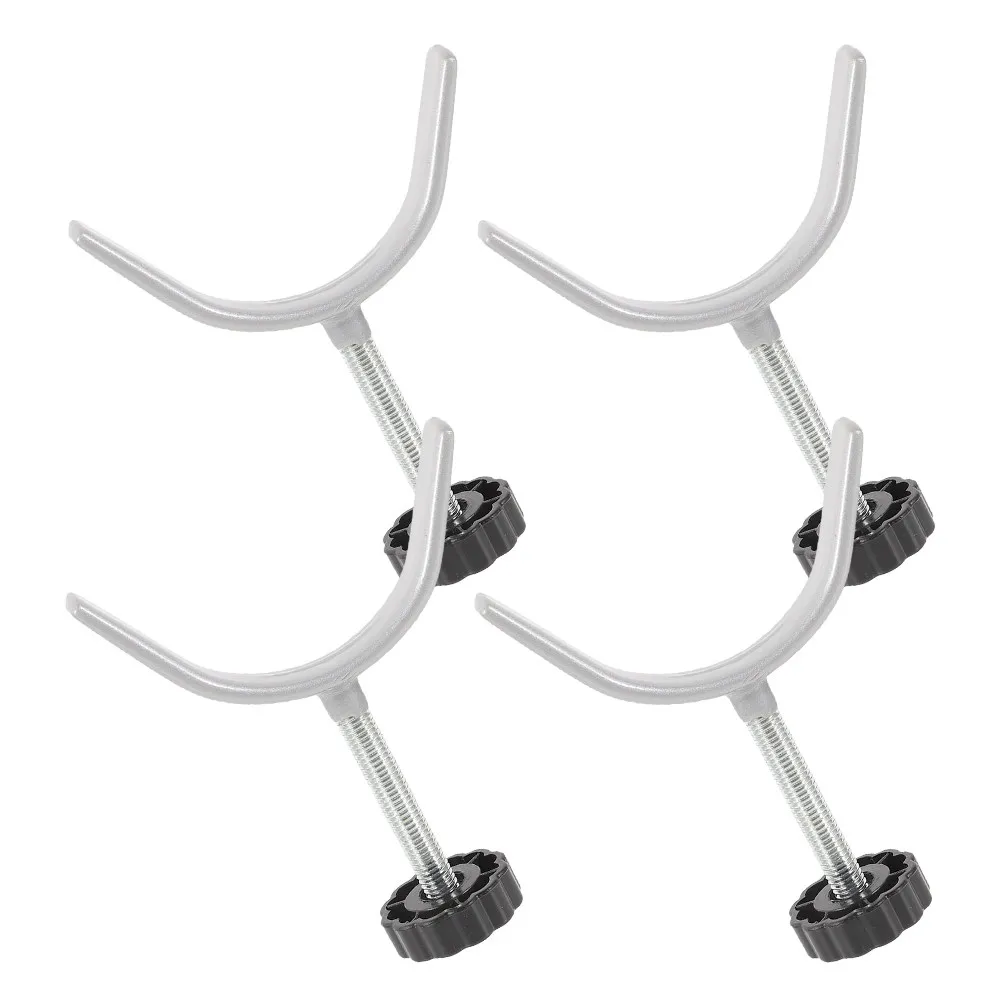 

4Pcs Pet Isolation Safety Gate Heavy Duty Adjustable Indoor Stair Barrier Pressure Mounted Hardware Kit
