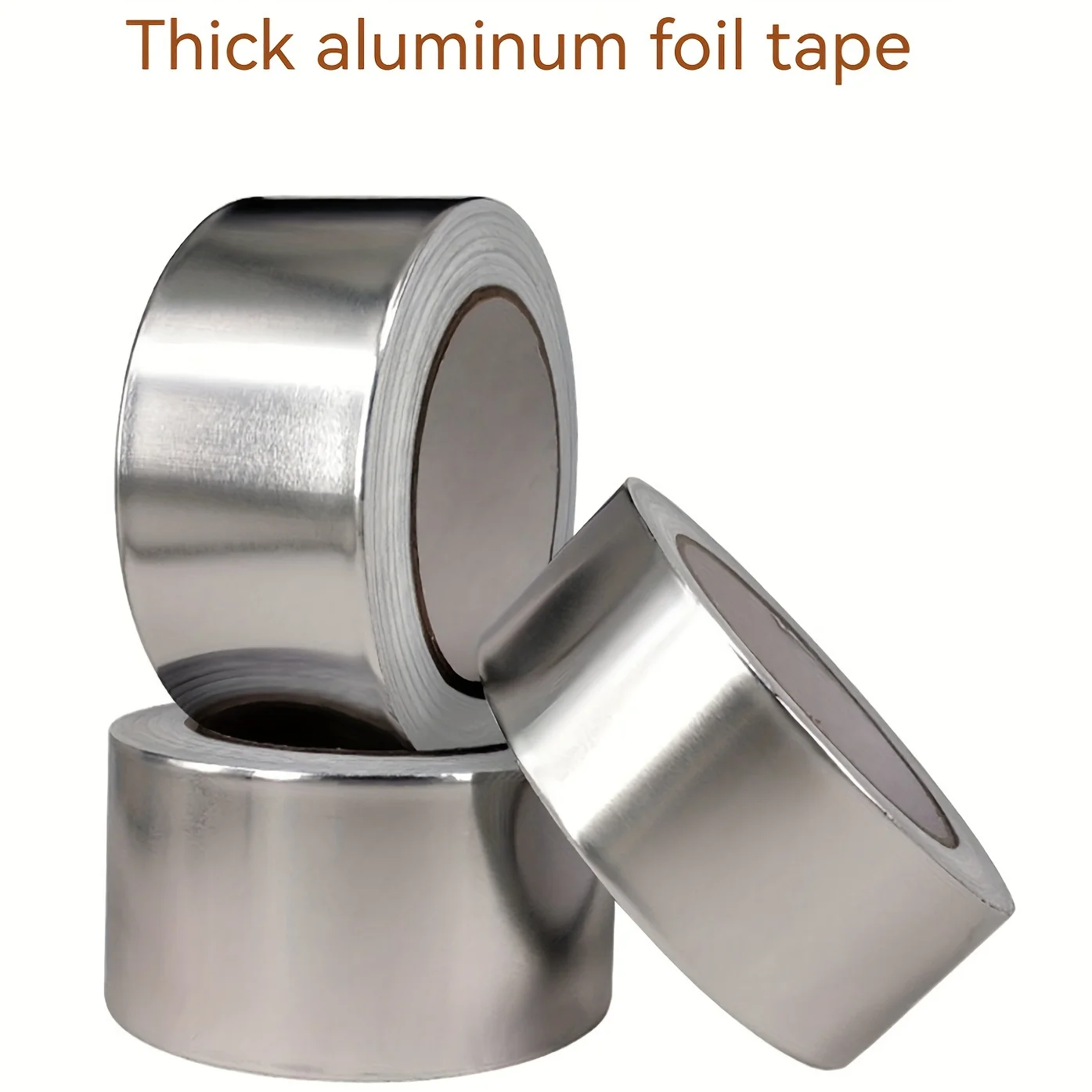 Aluminum Foil Tape - Resistant to High Temperatures and Waterproof - Kitchen Anti-Oil Stickers - Sealing the Gaps at the Edges