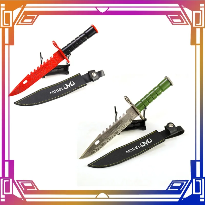 26cm CS-GO Broń M9 Crimson Net i Legenda Gra Peryferia Model Miecz Stop Rekwizyty Ozdoba Kolekcja Festiwal Prezenty Zabawki Chłopcy