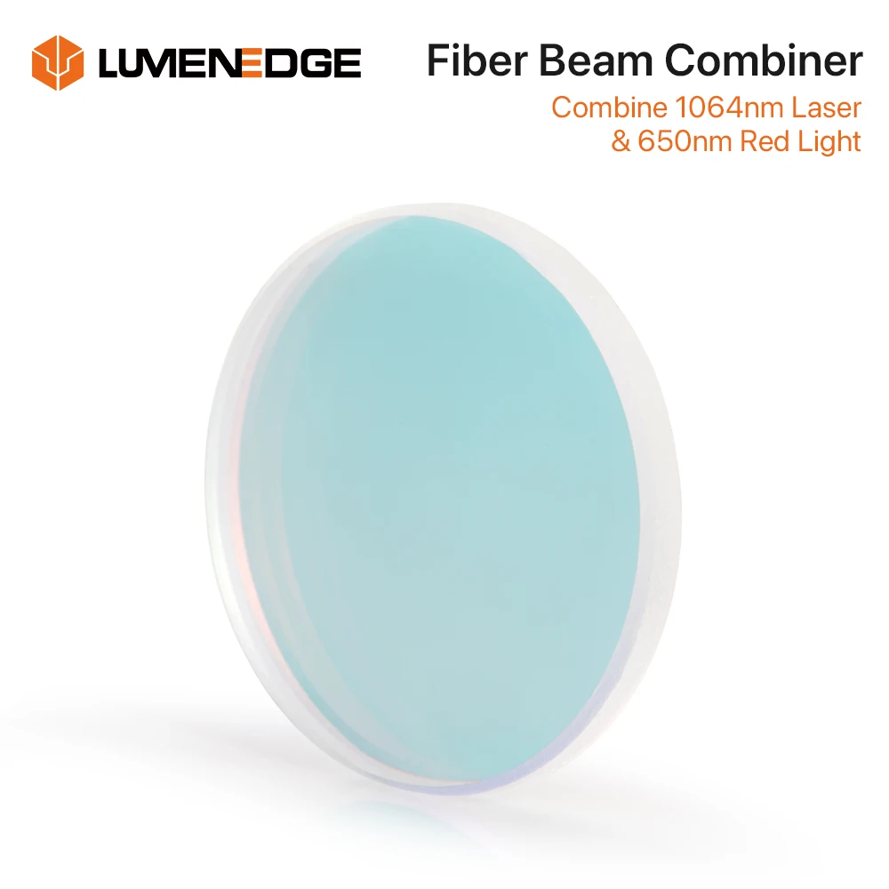 LUMENEDGE Fiber Laser Beam Combiner Dia.20mm 25mm 1064nm Lens 1.5-3.0mm Thick For Fiber Laser Engraving Cutting Machine