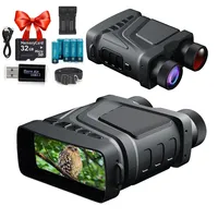 R12 Binoculars Night Vision Device Rechargeable 6W 850nm Infrared 1080P HD 5X Digital Zoom Hunting Telescope Photo Video Record