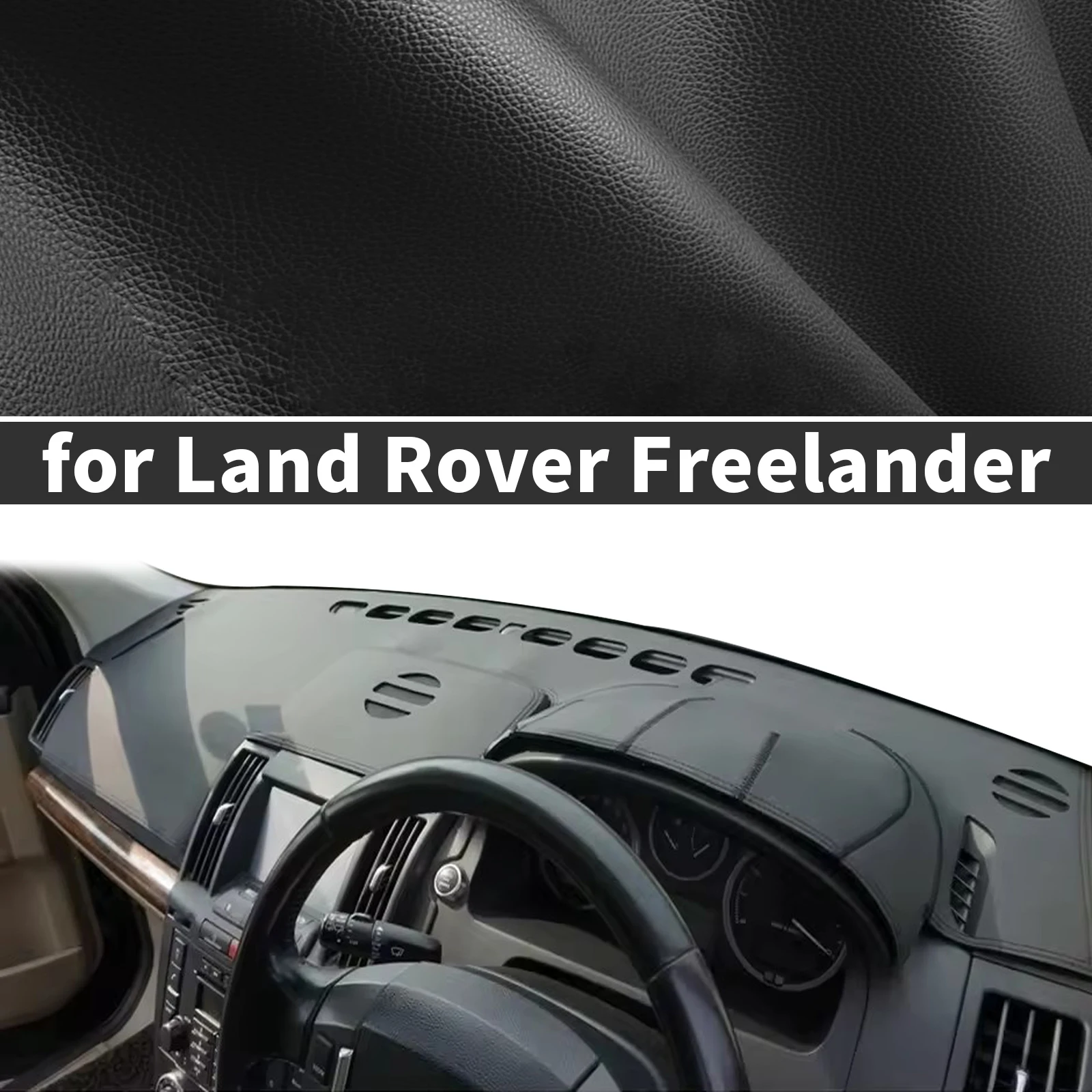 

for Land Rover Freelander 2 LR2 2006-2015 L359 fit Dashboard Cover Sun Shade Dash Mat Anti‑Reflection Carpet Dash Pad Dashmat