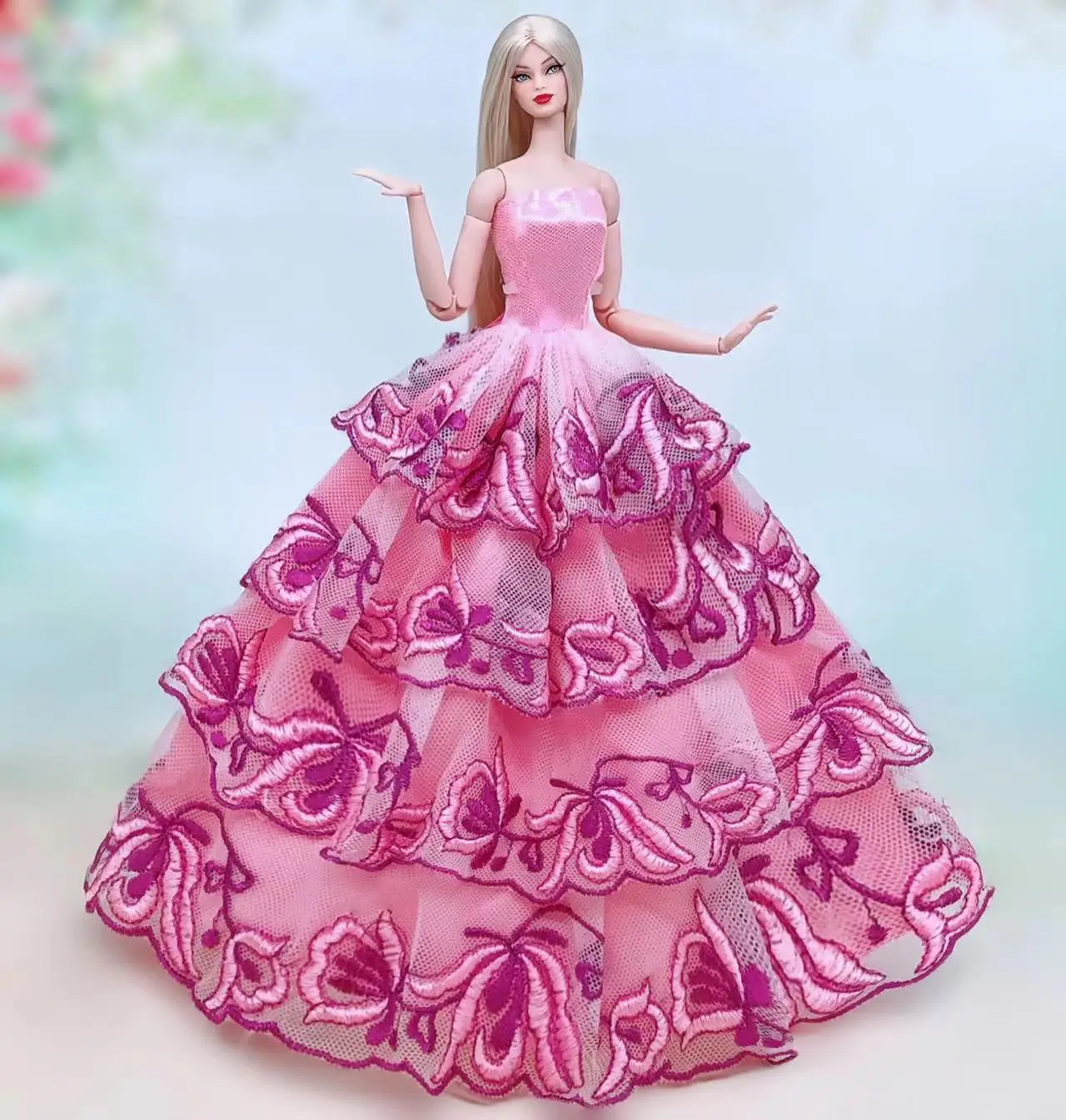 Fall für barbie puppe kleidung Prinzessin kleid