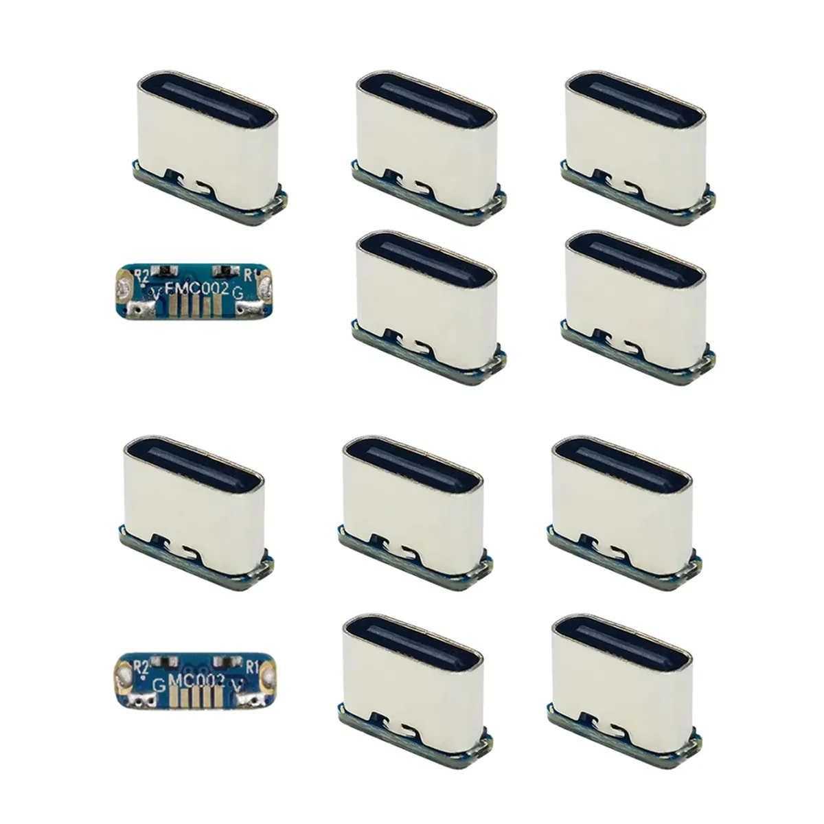M85K 10Pcs USB Connector Type C Female Jack 5Pin SMD SMT Type-C Socket Charging Port for PCB Soldering DIY Repair Adapte