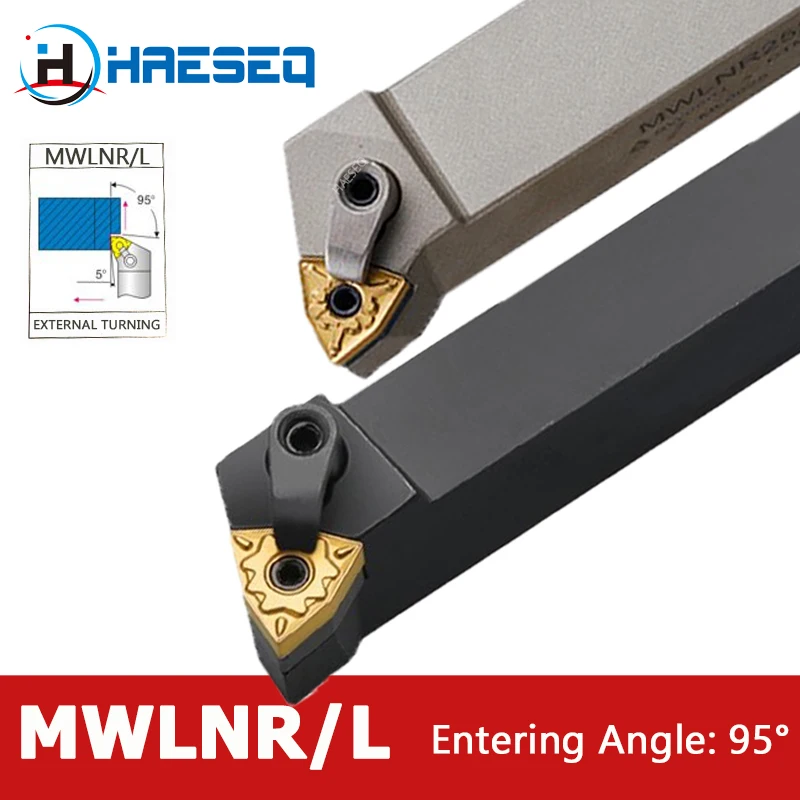 

MWLNR MWLNL Внешний токарный держатель инструмента MWLNR1616 MWLNR2020 MWLNR2525 MWLNR3232 для твердосплавных вставок WNMG Режущий станок для токарных станков с ЧПУ