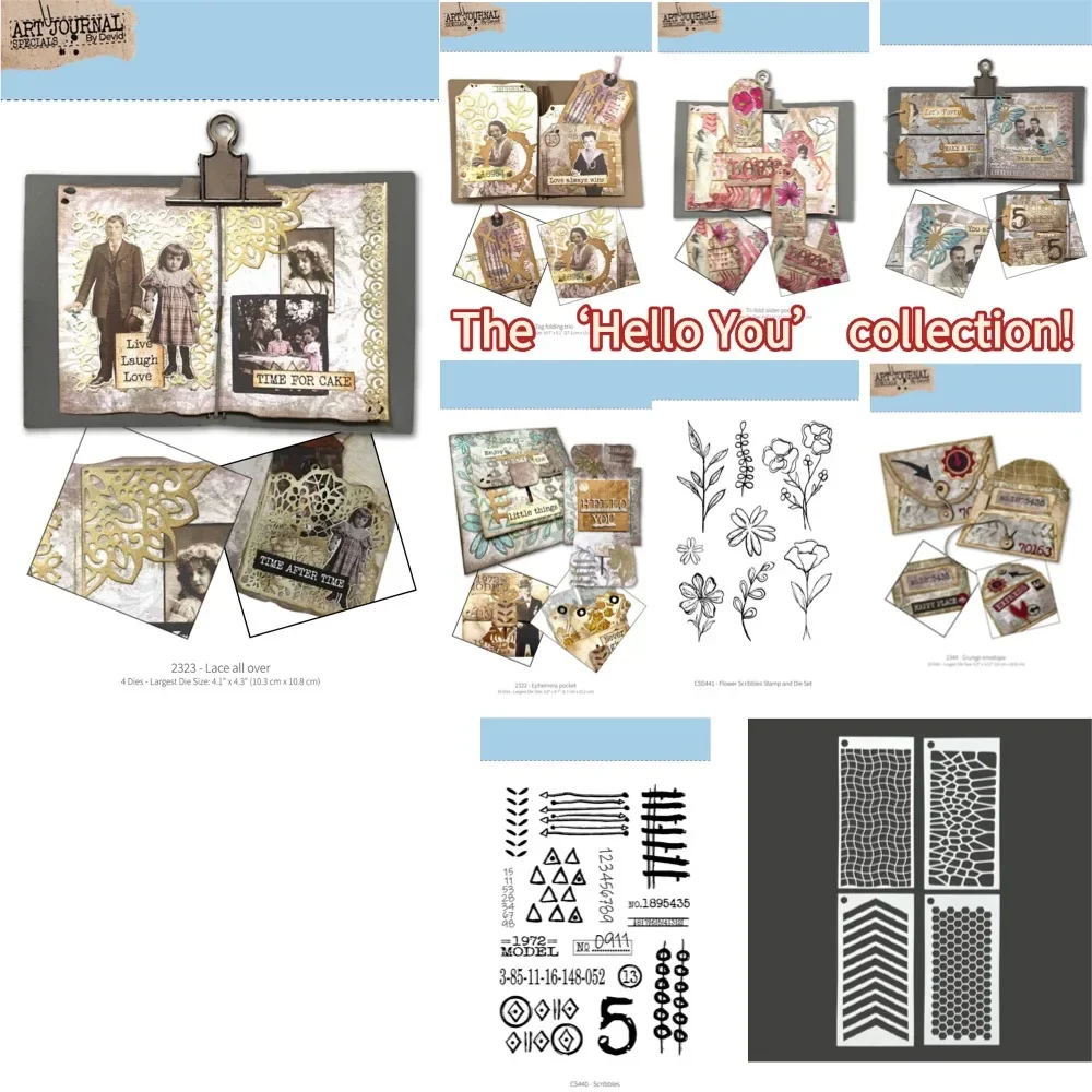 Metalen Stansmessen Scrapbook Dagboek Decoratie Bloemen en Cijfers 2025 nieuwe stencil Embossing sjabloon DIY wenskaart handgemaakt