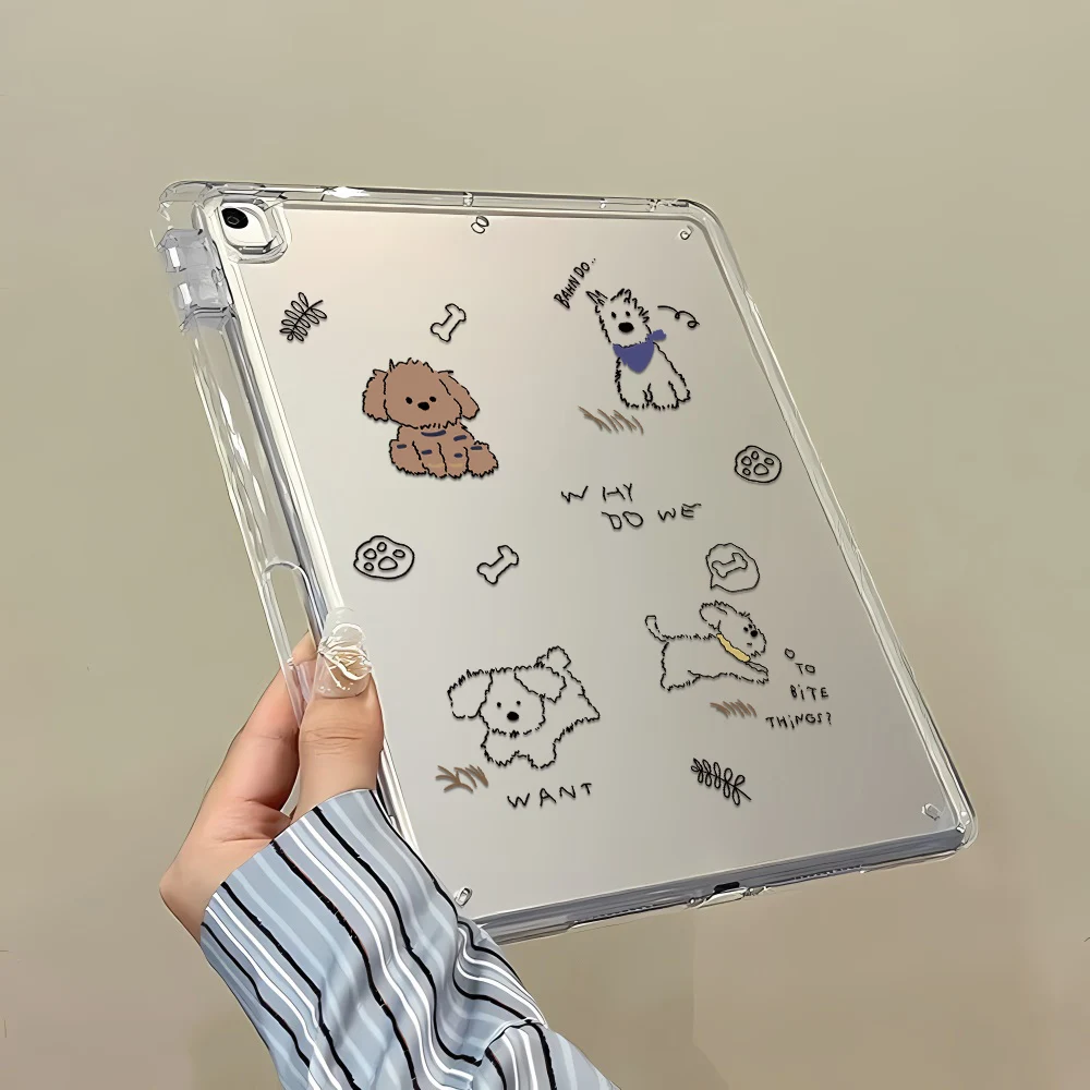 حافظة كرتونية لجهاز iPad Air 5 4 A16 11th iPad Pro 11 12.9 13 M5 10th Gen 10.9 10.2 9th 8th 7th Mini 6 7 حافظة ذكية مع حامل قلم #4