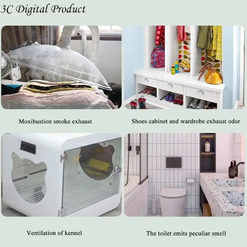 Router Cooling Fan PC Box Quiet 5V USB Power 90mmx90mmx25mm Cabinet Cooling Fan 9CM Protective Net Replacement Q84A