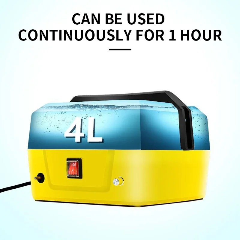 เครื่องทําความสะอาดไอน้ําอุณหภูมิสูง 220V, เครื่องทําความสะอาดม่านไอน้ํา, เครื่องทําความสะอาดมัลติฟังก์ชั่น, ถังเก็บน้ํา 4 ลิตร,