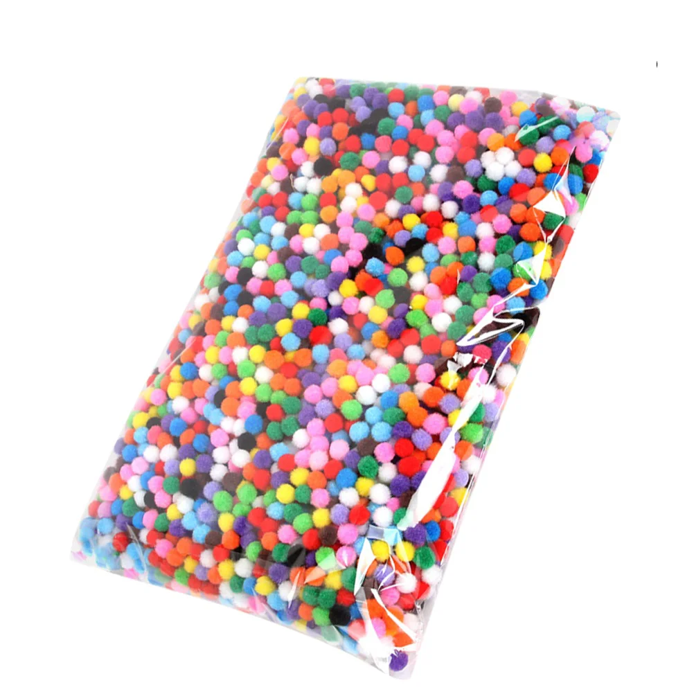 

1000 Pcs Mini Puff Balls Apparel Plush Accessories Polyester DIY Material Child